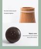 Creative Solid Wood Toothpick Holder: Black Walnut & Beech Mushroom Design