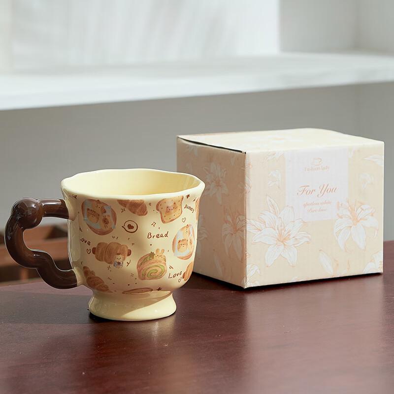 

Shangqi Bread-Shaped Ceramic Mug
