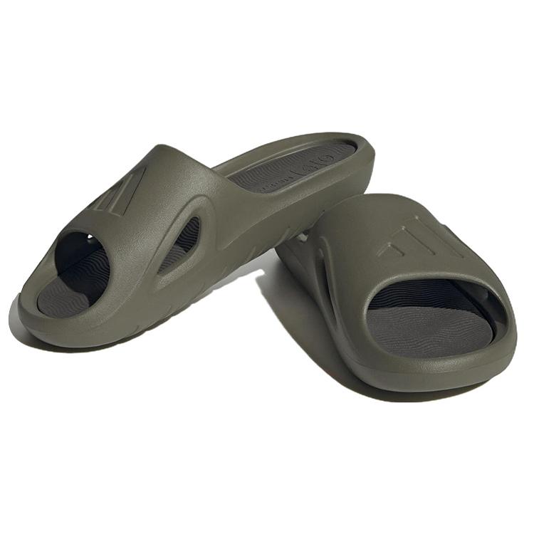 New Adidas Adicane Slide 'Olive Strata' HQ9914