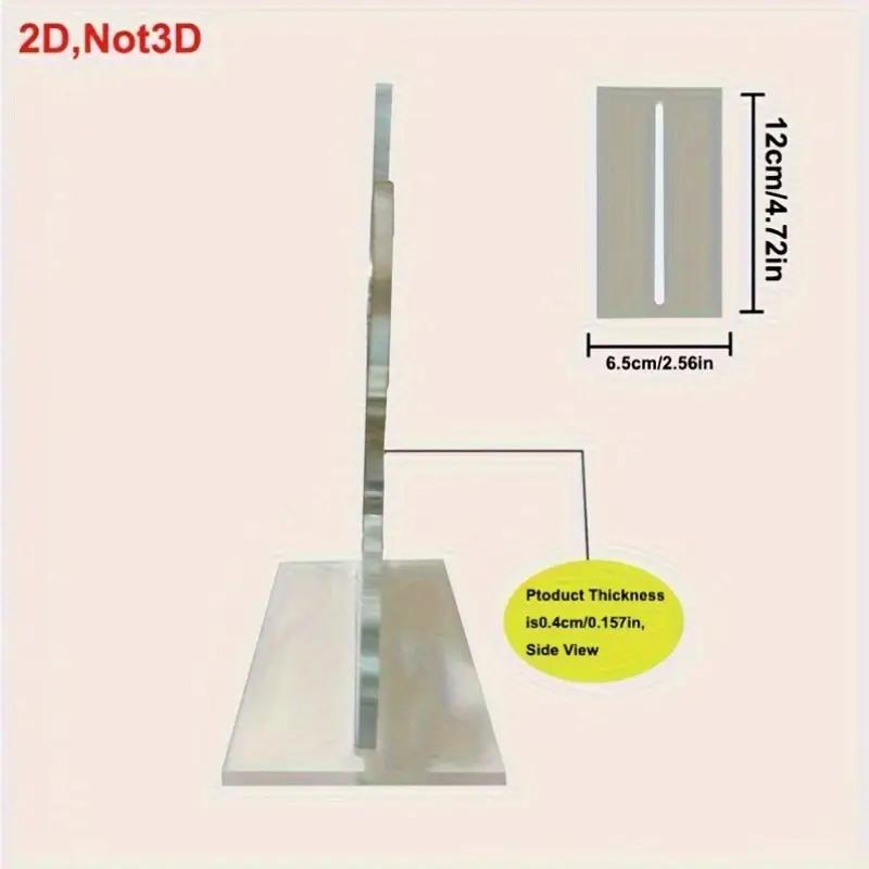 1 piece of acrylic decoration for Christmas candy houses, ideal for bedrooms and offices, suitable for Christmas decoration