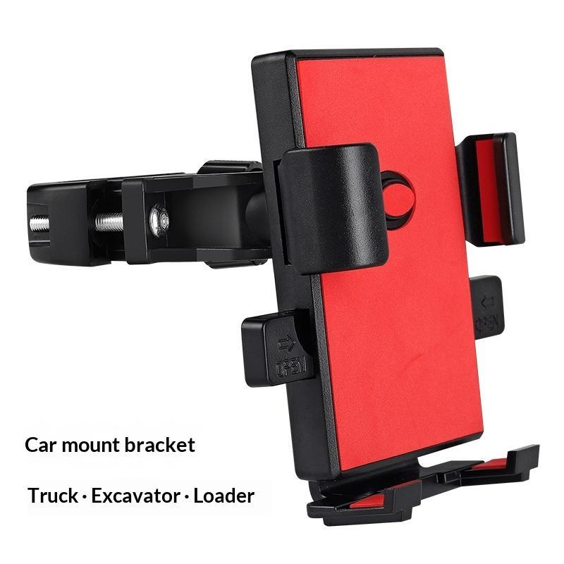 Truck Bus Phone Mount Hands Free 360 Rotation Stable Anti-Shake Grip Universal for Truck Bus Drivers GPS Use