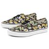 Vans Authentic Distorted Daisy Print Low Top Sneakers Unisex Black Multi VN0A5HZS9FV