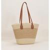 Straw bag women's summer bag fashion tote bag large capacity woven bag bucket bag women's bag