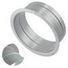Metal Exhaust Duct Connector Flange Round 75-300mm Straight Flange Adapter High-temperature Resistant Air Vent Duct Flange