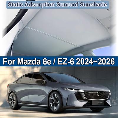Parasolare Trapă Auto Pentru Mazda 6e EZ-6 2024 2025 2026 Parasolar Trapă Adsorbție Electrostatică Vizor Accesorii Piese Auto
