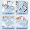 Hand Roll Compression Bags for Clothes, Portable Vacuum Storage Bags for Travel and Luggage
