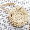 Böhmische Strohtaschen für Frauen, Kreis-Strand-Handtaschen, Sommer-Rattan-Umhängetaschen, handgefertigt, gestrickt, für Reisen, große Tragetaschen, Neu