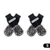 4Pcs/Set Anti-slip Protect Paws Dog Socks Black Tie Anti-shedding Breathable Non-slip Socks for Medium Large Elderly Puppy Socks