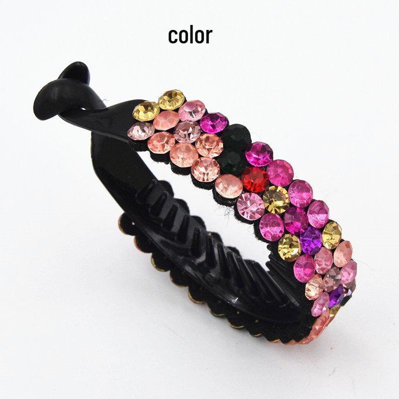 Elegant Rhinestone Ponytail Hair Clip