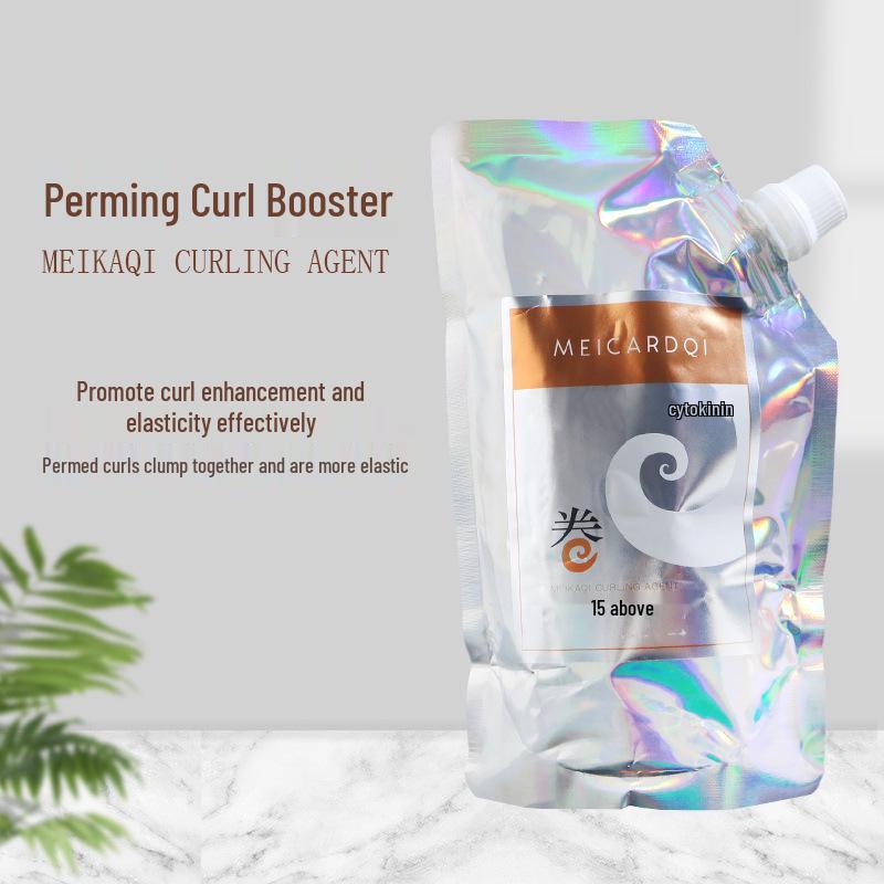 

Керамічний лосьйон для визначення локонів: Підвищує еластичність, Довготривала фіксація, Швидкий підсилювач завитків для високо еластичного кучерявого волосся.