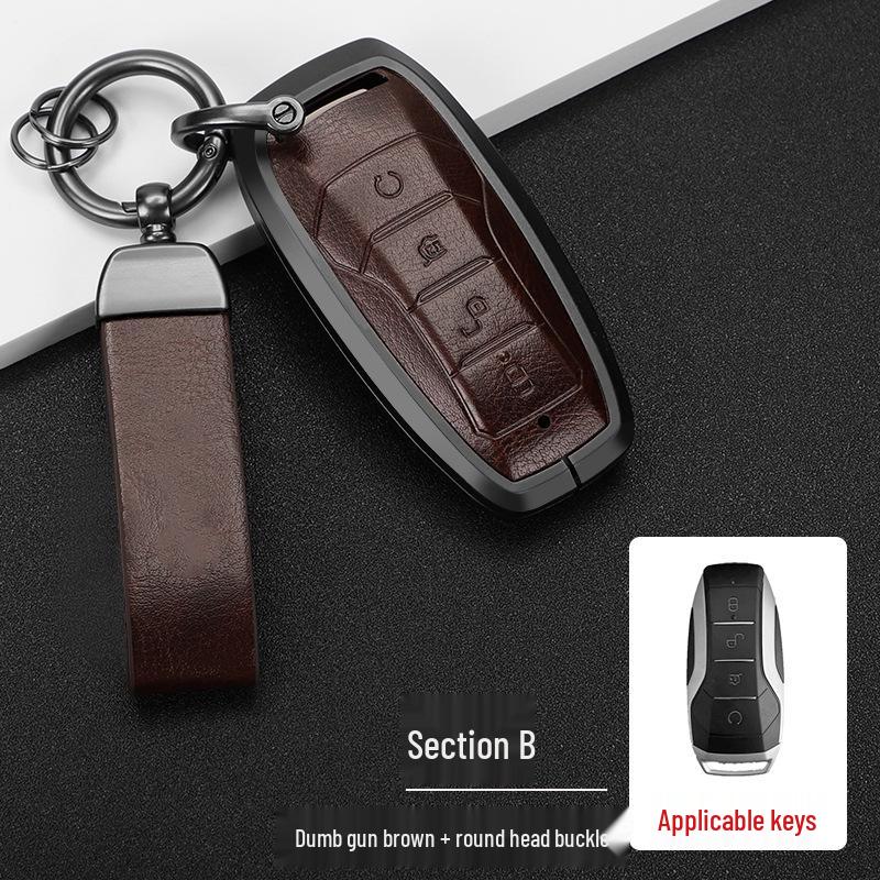 Full Coverage Key Case for BYD Tang, Song, Han, Qin PLUS, Yuan - New Key Shell and Buckle
