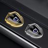 3D Metallsköld Styling Bilemblem Klistermärke Auto Sidofönster Kaross Dekorering för Volvo Rdesign XC90 S60 XC60 V70 S80 S40 V50 V40