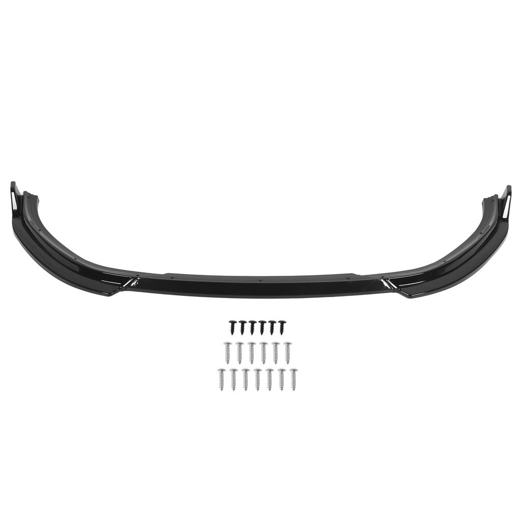 K SEEK DESIGN 3pcs Front Bumper Splitter Lip Diffusers Fit for Mk6 AW Standard 2018 2021(Glossy Black )