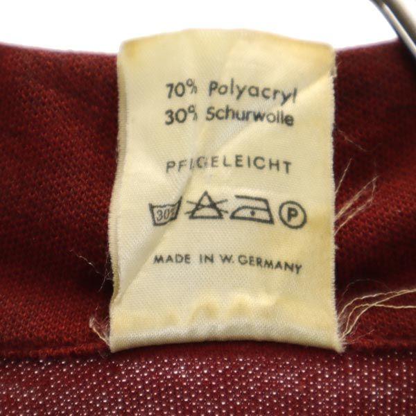 CAYLOR 80s West German Vintage Full Zip Jacket Red Series Men's Used