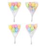 6 Stück Bunte Ostereier Hängende Anhänger Ornamente Kaninchenbemalte Eier Dekoration Frohe Ostern Party Dekoration Zuhause Kinder Geschenke 2025