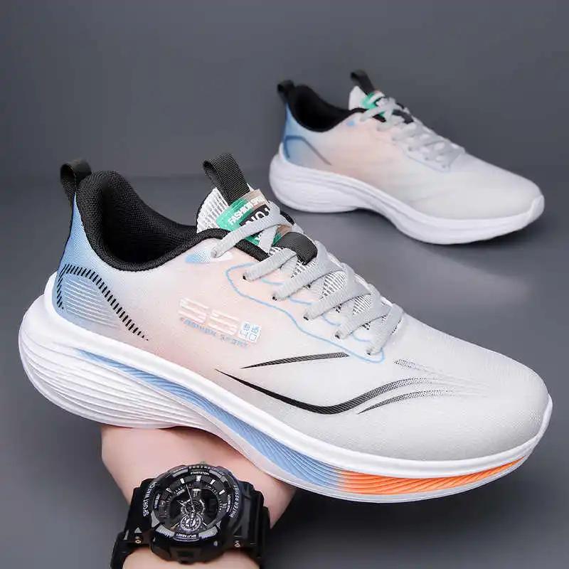 Fashion Thick Sole Thick Bottom Sneakers Men Cheap Men's Ankle Boot Long Shoes For Men Sports Novelty Botasky Order Choes Supplies