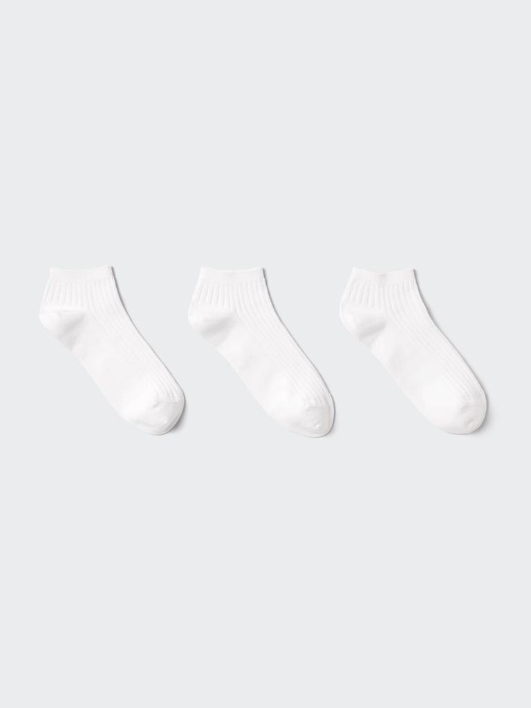 Uniqlo Japan Short Socks 3 Pair Rib