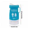 Portable Emergency Urinal Bags 800ML Disposable Travel Vomit Bag with Handle Outdoor Camping Mobile Toilet Pee Bag for Men Women