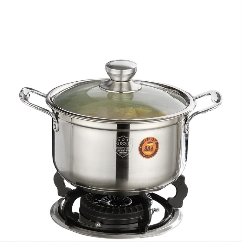 Shangheng 24cm Multi-Stovetop 304 Stainless Steel Soup Pot