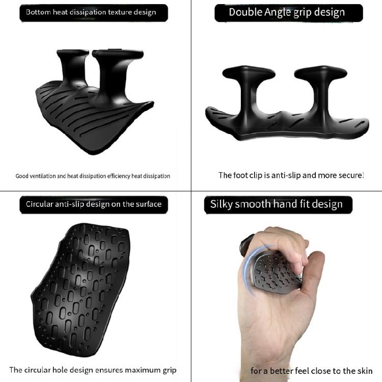 Silicones Workout Grip for Strength Training Enhances Hand Protecting Antislip Sweatproofed Gym Accessories