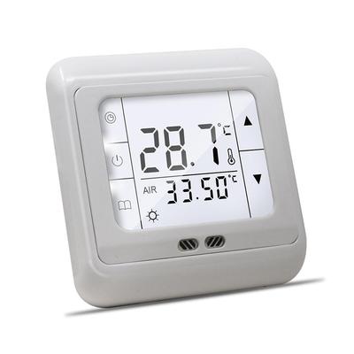 Regolatore di temperatura digitale Touch screen Termostato per riscaldamento a pavimento Termostato meccanico per ambiente caldo Controllo automatico