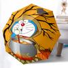1pc Doraemon's Halloween Adventure Pattern Umbrella, Fashionable, Personalized, High-Value Folding Umbrella, a Must-Have for Summer, 8-Rib Durabl