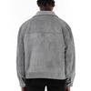 European & American High Street Deerskin Velvet Jacket: Unisex, Trendy Outerwear with Zipper and Large Pockets