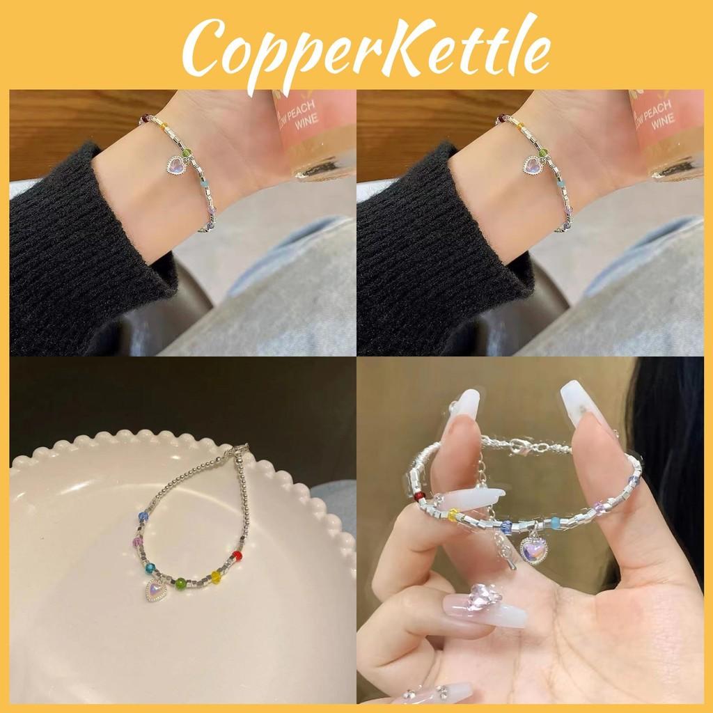 Heartshaped Trendy Couple Bracelets For Women Highend Summer Design