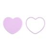 Heart-Shaped Portable Mini Vanity Mirror - HD Makeup Compact
