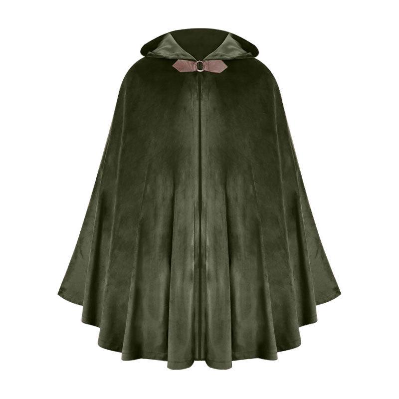 2025 Men's Halloween Hooded Cloak - Vampire, Pirate, Ranger Costume