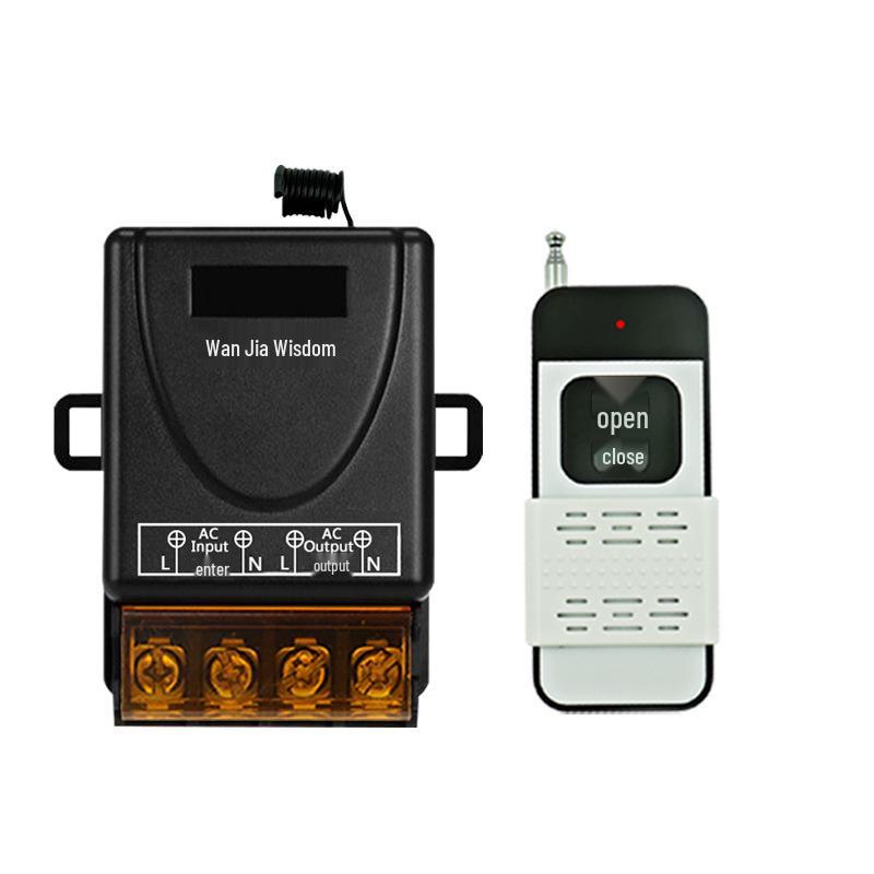 220V 30A Hochleistungs-Funkfernbedienungsschalter für Wasserpumpen und Lichter