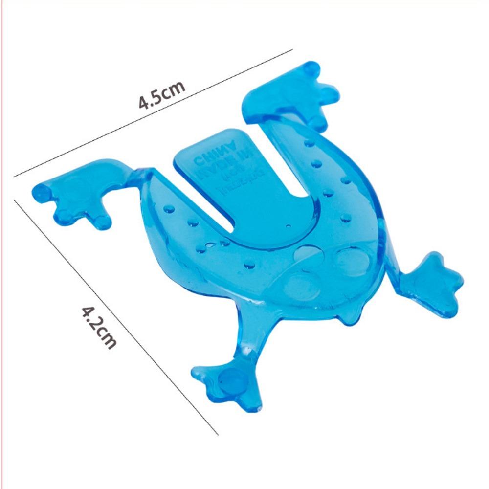 Color Random Funny Toys Plastic Frog Toys Funny Jumping Frog