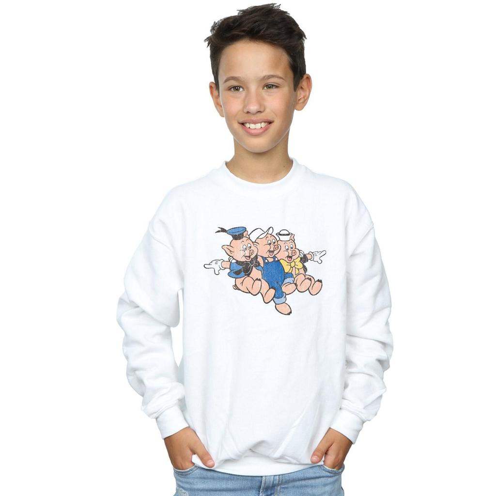 Disney Boys Three Little Pigs Jump Sweatshirt