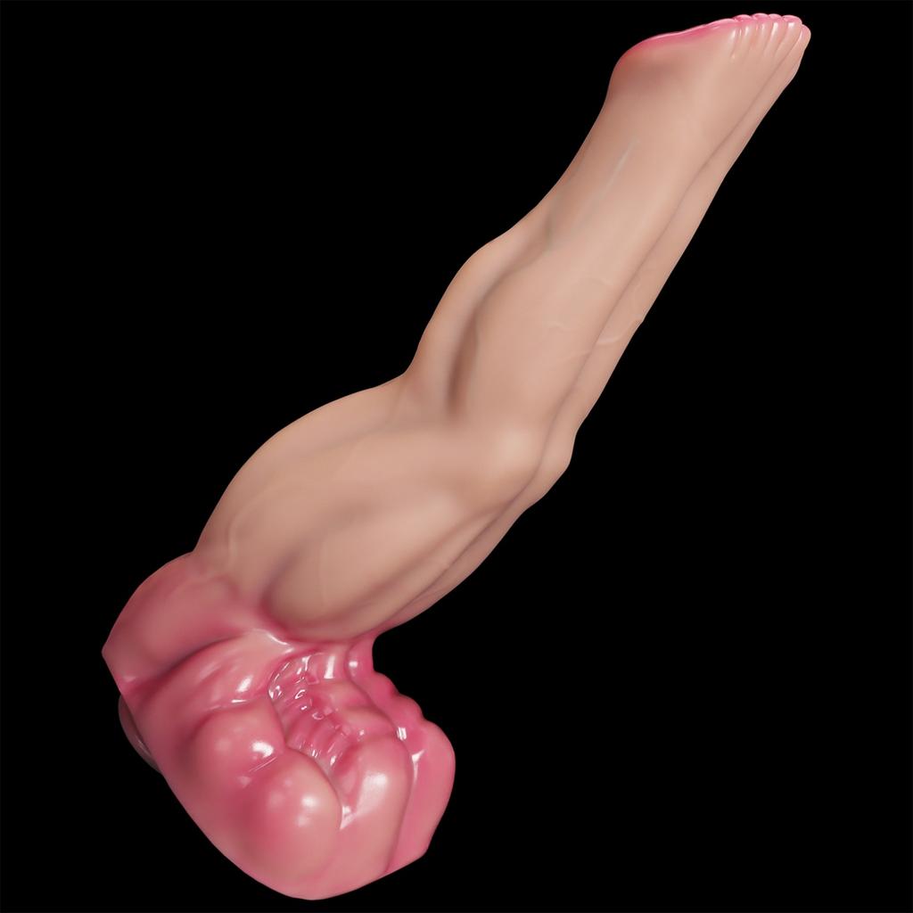 Human Leg Anal Plug Five Sizes of Anal Plugs Realistic Texture Butt Plug Adult Sex Toys Soft Silicone Material Man Women 18+ Waterproof Easy To Clean