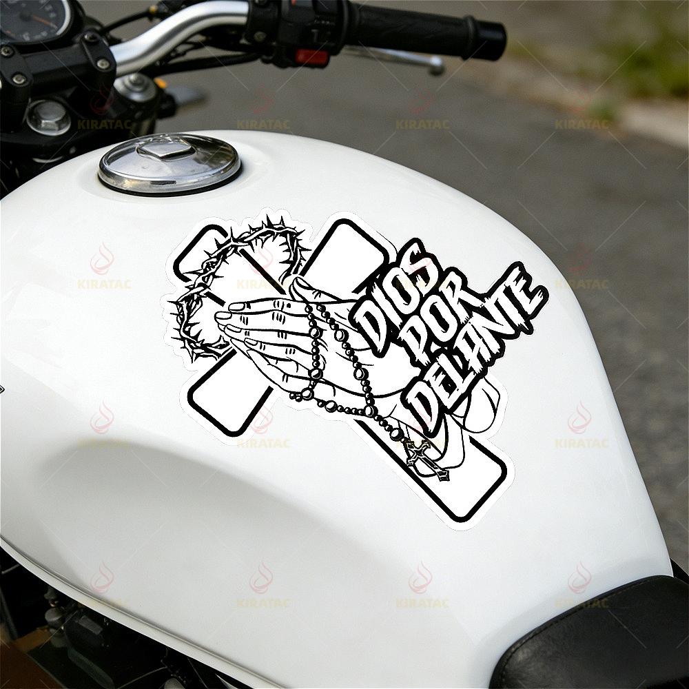 1pc God Light My Way Car Sticker Waterproof for Car Windows Trunk Door Motomike Fairing Fuel Tank Scooter Universal Vinyl Decals