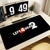 Left 4 Dead 2 Mouse Pad Pro ESports Gaming Mousepad Extra Large NonSlip Stitched Edge Keyboard Laptop Desk Mat For Pc Gamer