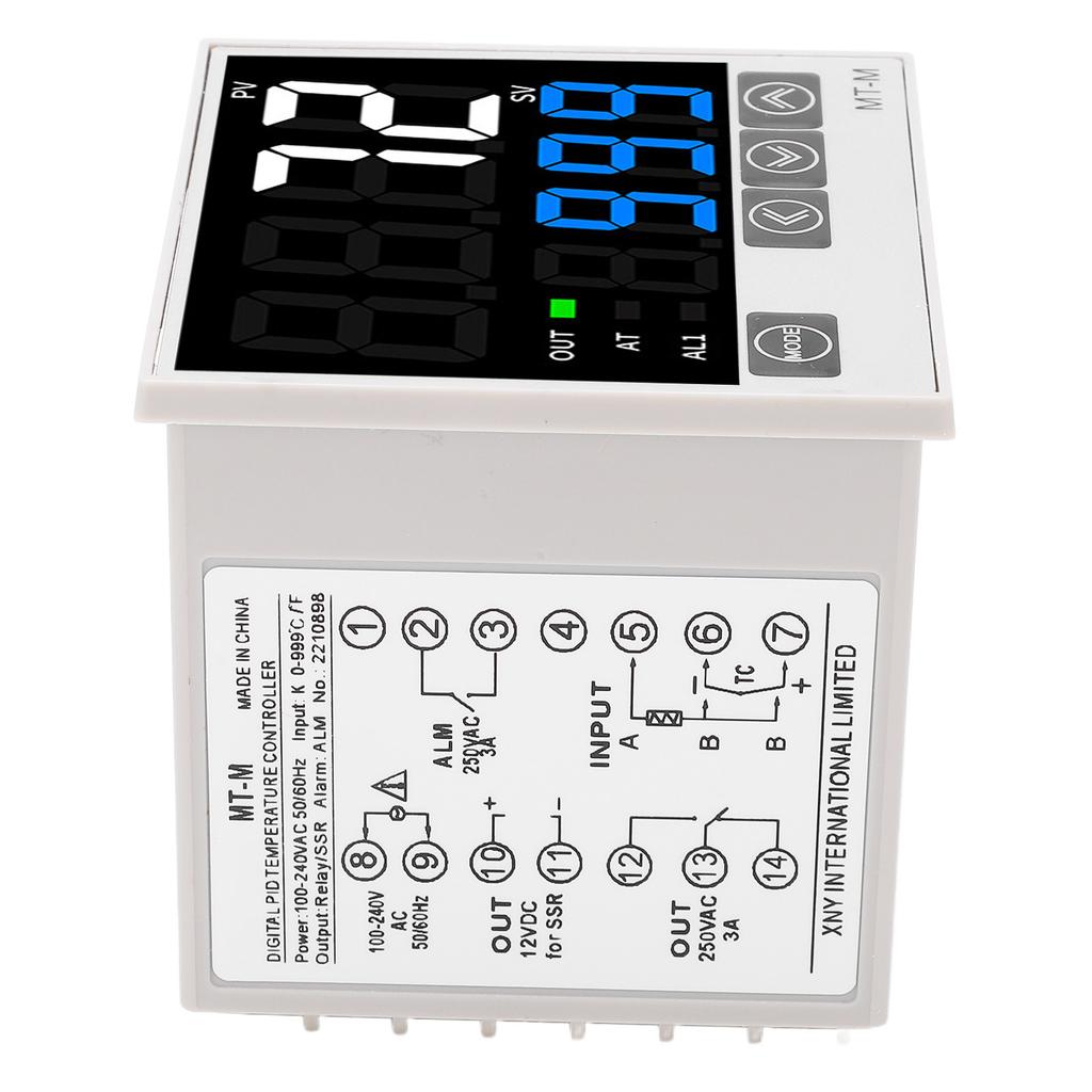 PID Temperature Controller Kit Intelligent Digital Display Automatic Temperature Control Instrument