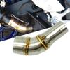 Stainless Steel Mid-Section Exhaust Adapter for Yamaha R25, R3, MT03, MT25 (2015-2020)