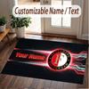 Tappeto Personalizzato Modello Feyenoord Stampa Nome Testo Morbido Antiscivolo Tappeto per Pavimento per Casa Decorazione Interna