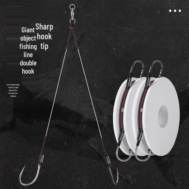 Oeny Super Strong Barbed Double Fishing Hooks