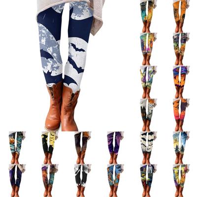 Pantalones de mujer con estampado elástico, suaves, pantalones de pijama informales para el hogar