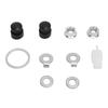 Steel Bicycle Hub Motor Nuts Washer Kit with 12mm Shaft for Universal Bike Component