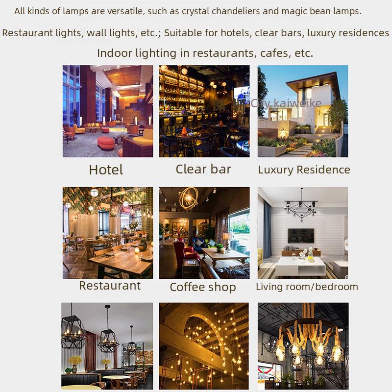 Waterproof Dimmable DC12V/24V E27/E14 Bulb for Indoor/Outdoor