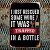 Vintage Wine Humor Metal Tin Sign Rustic Wall Decor 8x12 Inches Bar Garden Garage Art