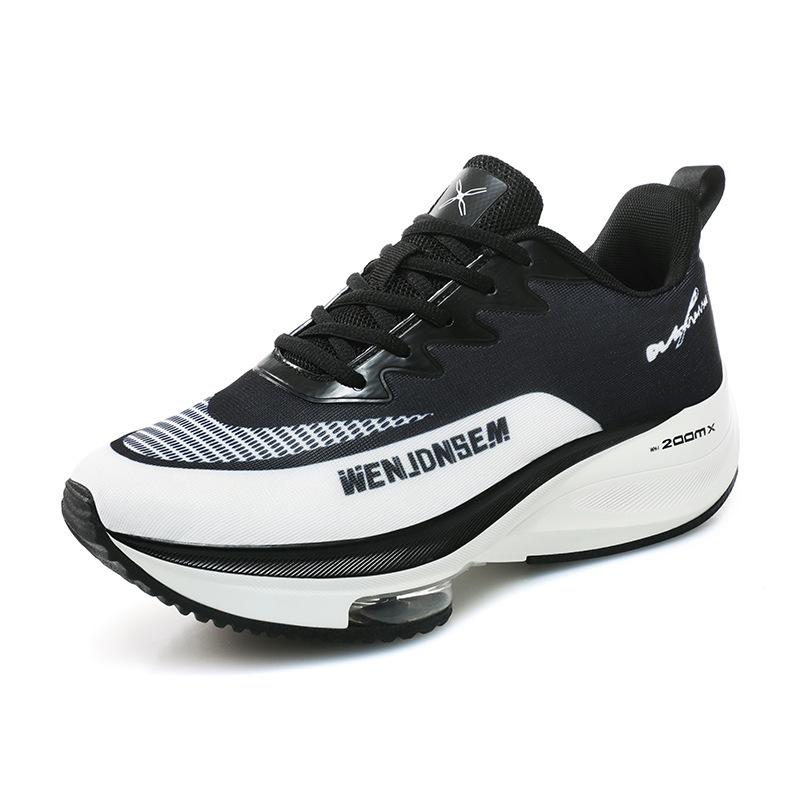 Men's shoes Four seasons breathable mesh double air cushion running shoes men, fashionable large size men
