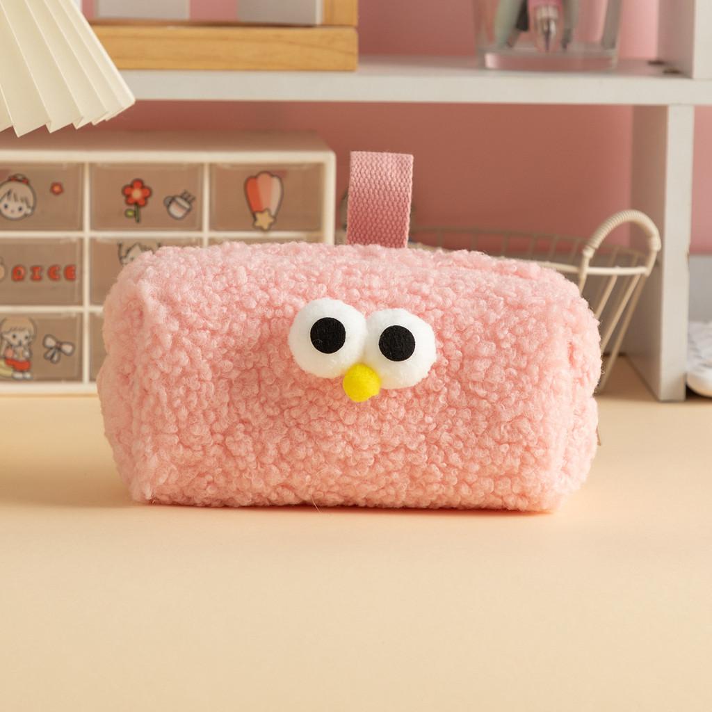 Case Plush Pen For Kids Large Capacity Storage For School Stationery And Gifts