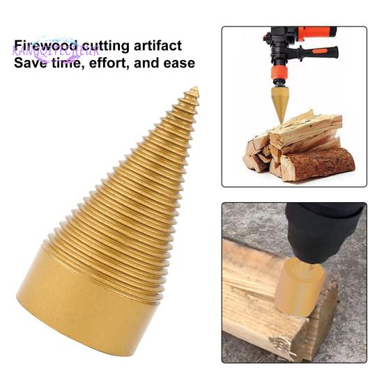 Cheap 5Pcs/Set Firewood Drill Bit Set Log Splitter Removable Wood Heavy ...