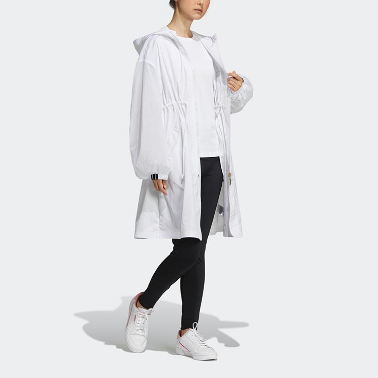 adidas Originals Trench Coat Women's White GQ2501