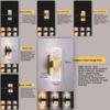Modern Crystal Wall Light With Led Lamp And Wall For Bedroom And Living Room Decor
