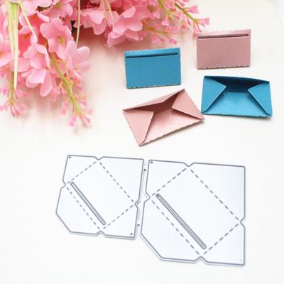 Obálka Kovové vykrajovátka Šablony Vykrajovátko pro DIY Scrapbooking Album Papírová karta Ražba